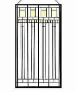 Ebros Frank Lloyd Wright Oak Park House Playroom Stained Glass Art 14&quot; B... - $120.36 CAD