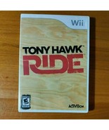 Tony Hawk Ride For Wii Game Disk - £7.86 GBP