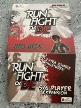 Run Fight or Die BIG BOX (2015) 8th Summit Zombies Dice & 5/6 Player Expansion - $79.48