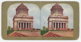 c1900&#39;s Colorized Stereoview Grant&#39;s Tomb, Riverside Drive New York, NY - £7.46 GBP