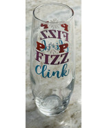 “Pop Fizz Clink” Cristar Champagne Clear  Glass Flute Glass 9.6oz - £9.36 GBP