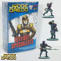 Warlord Games 2000 AD Judge Dredd Miniatures Game Citi-Def Specialist Mi... - £22.21 GBP