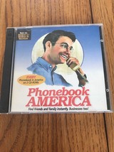 Every Phonebook In America On 2 CD-ROMs Ships N 24h - £69.46 GBP