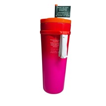 Starbucks 2025 Summer Vacuum Insulated Tumbler Leakproof Ombre Orange Pi... - $45.00