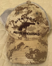 Birmingham Pistol Wholesale Hat Cap Camo Mesh ba2 - $9.89
