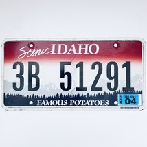 2016 United States Idaho Benewah County Passenger License Plate 3B 51291 - £12.57 GBP