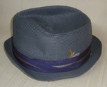 Pinzano Hat Size 7 1/2 60cms Straw Genuine Milan Imported  Made in USA - $19.79