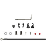 Disc Brake Hose Kit - Silver Banjo, 2000Mm - $89.99