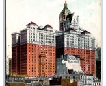 Hudson River Terminal Building New York CIty NY NYC DB Postcard W9 - £2.29 GBP