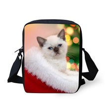 HUE MASTER Cool Cat Small Messenger Bag Kids Children Women Crossbody bags The b - £52.31 GBP