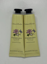 Crabtree Evelyn Hand Therapy Cream SUMMER HILL Lot x 2 Lotion Sealed Purse - £15.81 GBP