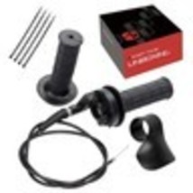 Universal Mini Bike Twisting Throttle Assembly with  Grip - 51&quot; Cable - $498.97 MXN