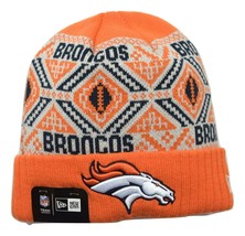 Denver Broncos New Era NFL Football Cozy Cuff Cuffed Beanie Winter Hat - £16.35 GBP