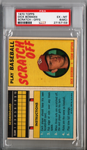 1970 Topps Scratch-Offs Dick Bosman PSA 6 (MC) P1274 - £8.40 GBP