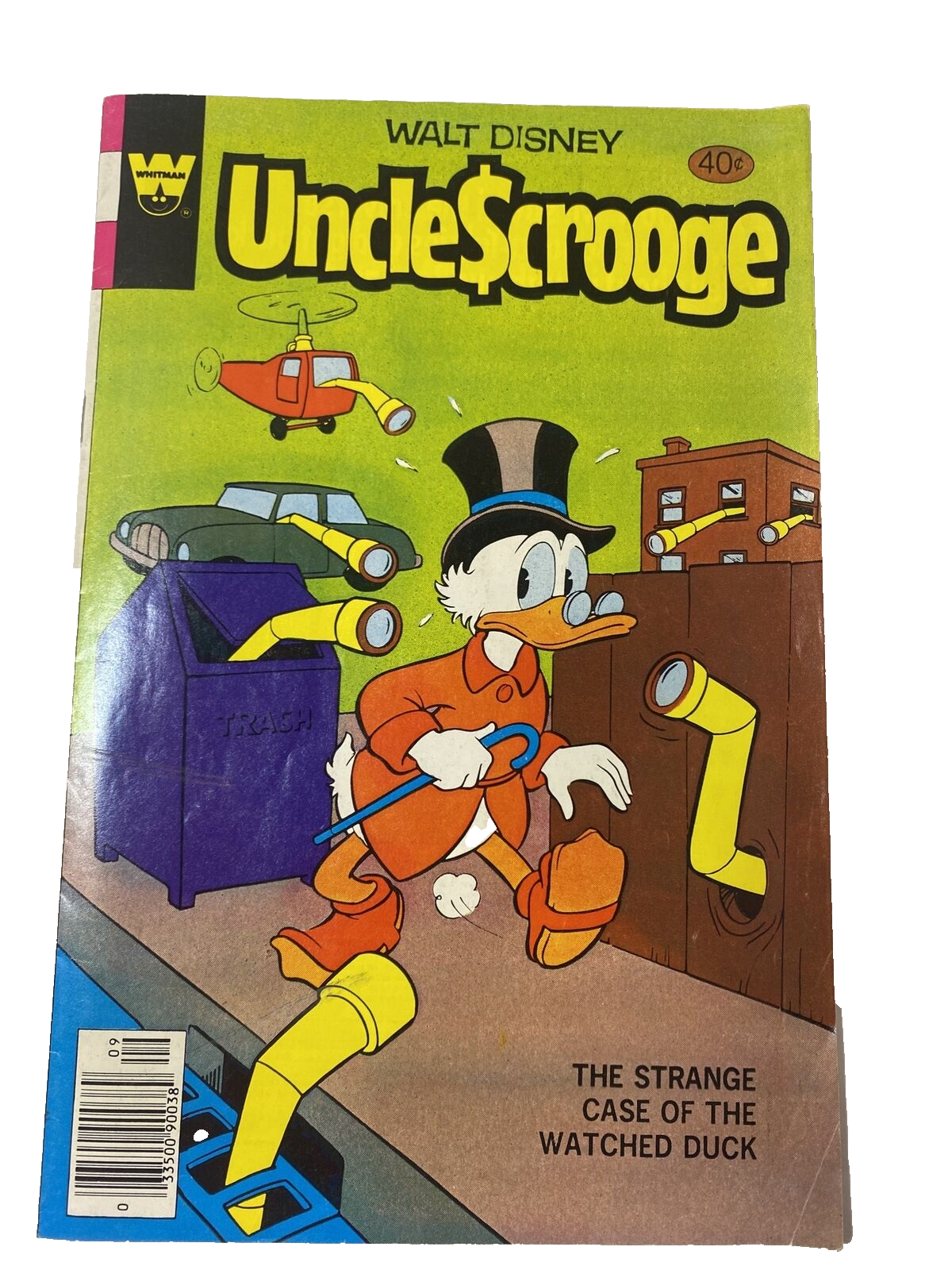 Primary image for Vintage Whitman Walt Disney Uncle Scrooge Comic #168 - September 1979