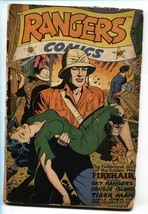 Rangers Comics #30 Golden-age - Good girl art- 1946 restored - £61.79 GBP