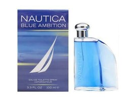 Nautica Blue Ambition 3.3 OZ EDT Spray for Men  (Brand New) by Nautica (NIB) - £17.84 GBP