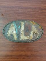 vintage ALA metal belt buckle or placque - €12,76 EUR