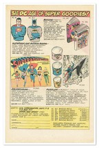 Print Ad Superman Batman Banks Puzzle Colorforms 1976 Newsprint Advertis... - £7.62 GBP