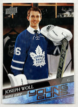 2020 Upper Deck Joseph Woll #208 Young Guns Toronto Maple Leafs - £23.22 GBP