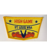 Bowling St. Louis WBA Vintage High Game Award Patch - £6.18 GBP