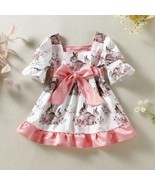 NEW Easter Bunny Rabbit Short Sleeve Girls Bow Dress 18M 2T 3T 4T  - $12.99