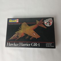 Revell GR-1  Hawker Harrier Model Kit 1:144 incomplete use for parts kit... - $7.99