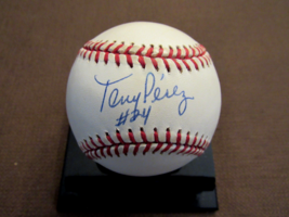 Tony Perez # 24 Reds Big Red Machine Hof Signed Auto Vintage Onl Baseball Jsa - $118.79