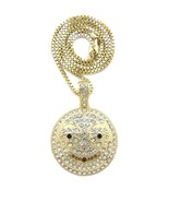 New Iced Glo Gang Rapper Pendant Box, Rope, Cuban Chain Hip Hop Necklace... - £14.15 GBP