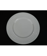 Lenox Fontaine White Dinner Plate - Laurel Leaf Rim - 10.5&quot; - $7.91
