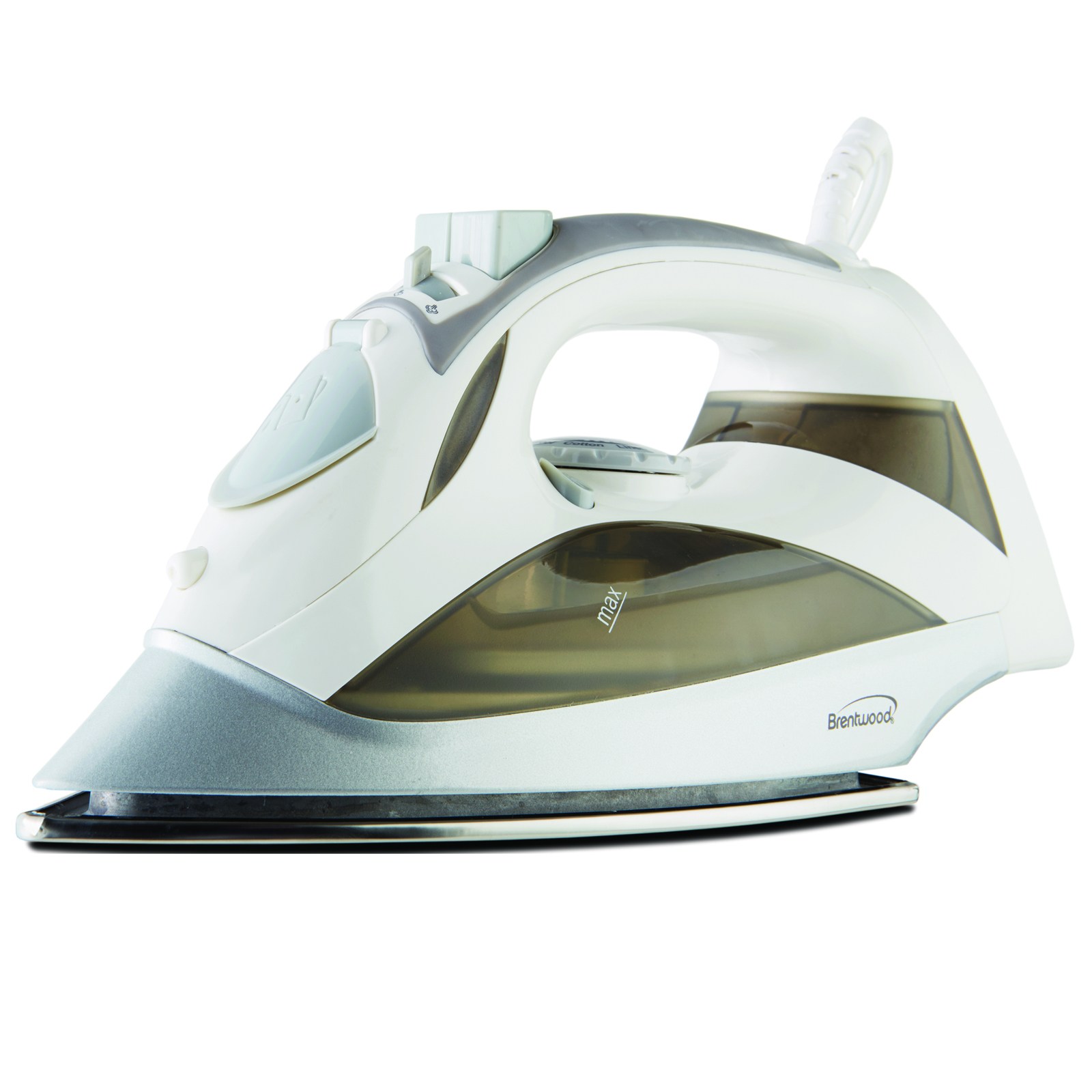 Brentwood Steam Iron with Auto Shut Off White - £40.67 GBP