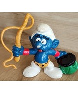 Smurfs 20115 Lion Tamer Smurf Circus Figure Vintage PVC Toy Figurine 197... - $8.60 CAD