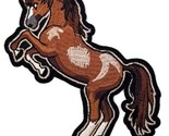 Rearing Horse - Stallion Iron On Sew On Embroidered Patch 3&quot;x 4&quot; - $5.49