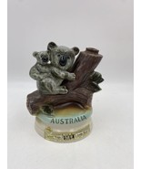 Vintage Jim Beam Australia Koala Bears Empty Bottle Missing Lid - $9.91