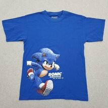 Sonic The Hedgehog Shirt Youth XL Blue Short Sleeve Boys - $308.15 MXN
