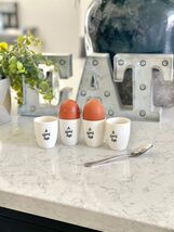 Porcelain egg cup - Good egg - $114.24 MXN