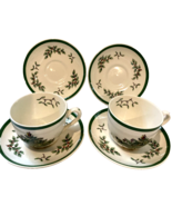 Spode Christmas Tree 2 Cups and 4 Saucers - $26.05 CAD