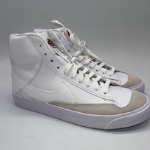 Nike Blazer Mid ‘77 Special Edition White Leather Sneaker Size 5.5Y Womens 7 NEW - £75.89 GBP