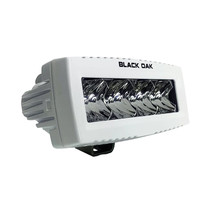 Black Oak 4&quot; Marine Spreader Light - Flood Optics - White Housing - Pro Series 3 - £106.33 GBP