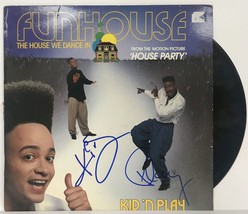 Kid &amp; Play Signed Autographed &quot;Funhouse&quot; Record Album - COA Card - £102.70 GBP