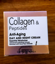 Collagen &amp; Peptides ANTI-AGING Day &amp; Night Cream With Dead Sea Minerals - £30.57 GBP