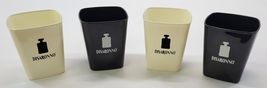 PP) Set of 4 Disaronno Amaretto Glass Liquor Cocktail Glasses Black &amp; White - $20.78 CAD