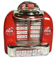 Coca-Cola MINI JUKEBOX MUSICAL COIN BANK - $38.60