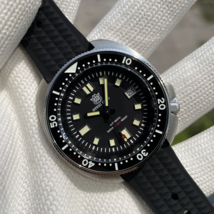 Steeldive SD1970 Captain Willard Automatic Diver Watch Seiko NH35 Black ... - $2,269.79 MXN
