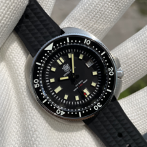 Steeldive SD1970 Captain Willard Automatic Diver Watch Seiko NH35 Black ... - £95.16 GBP