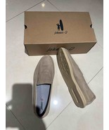 Johnnie-O Stealth Men&#39;s Loafer Size 10 Shoes LIGHT BEIGE New W BOX - $93.81 CAD