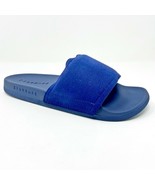 STNDRD Standard Los Angeles Monaco Suede Navy Blue Mens Slide Sandals - £13.32 GBP