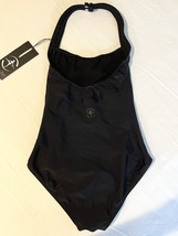 Wear Moi Vicky Embossed Halter Leotard, Black, Child&#39;s Size 10-12, NWT - £11.38 GBP