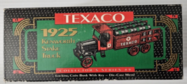 1992 Ertl Texaco Gas Oil 1925 Kenworth Stake Truck Die Cast Metal Coin Bank #9  - £14.08 GBP
