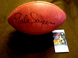 Gale Sayers Chicago Bears Hof Signed Auto Vintage Wilson Nfl Game Football Jsa - £278.47 GBP